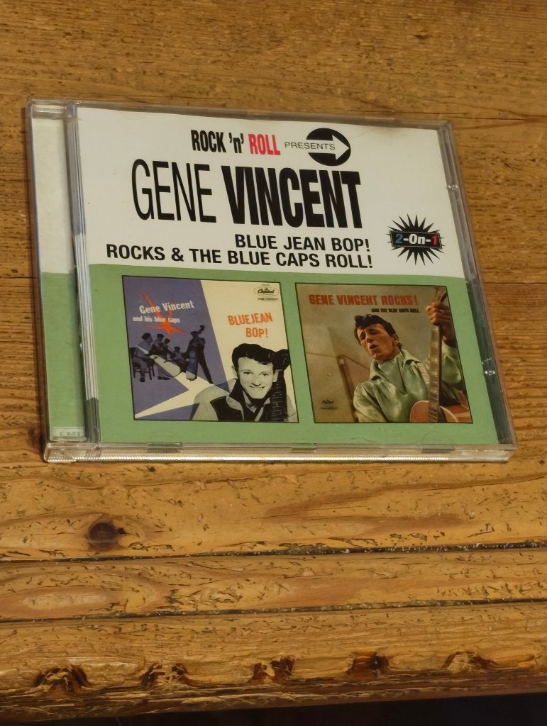 Cd van Gene Vincent, Ophalen of Verzenden, Zo goed als nieuw, Rock-'n-Roll