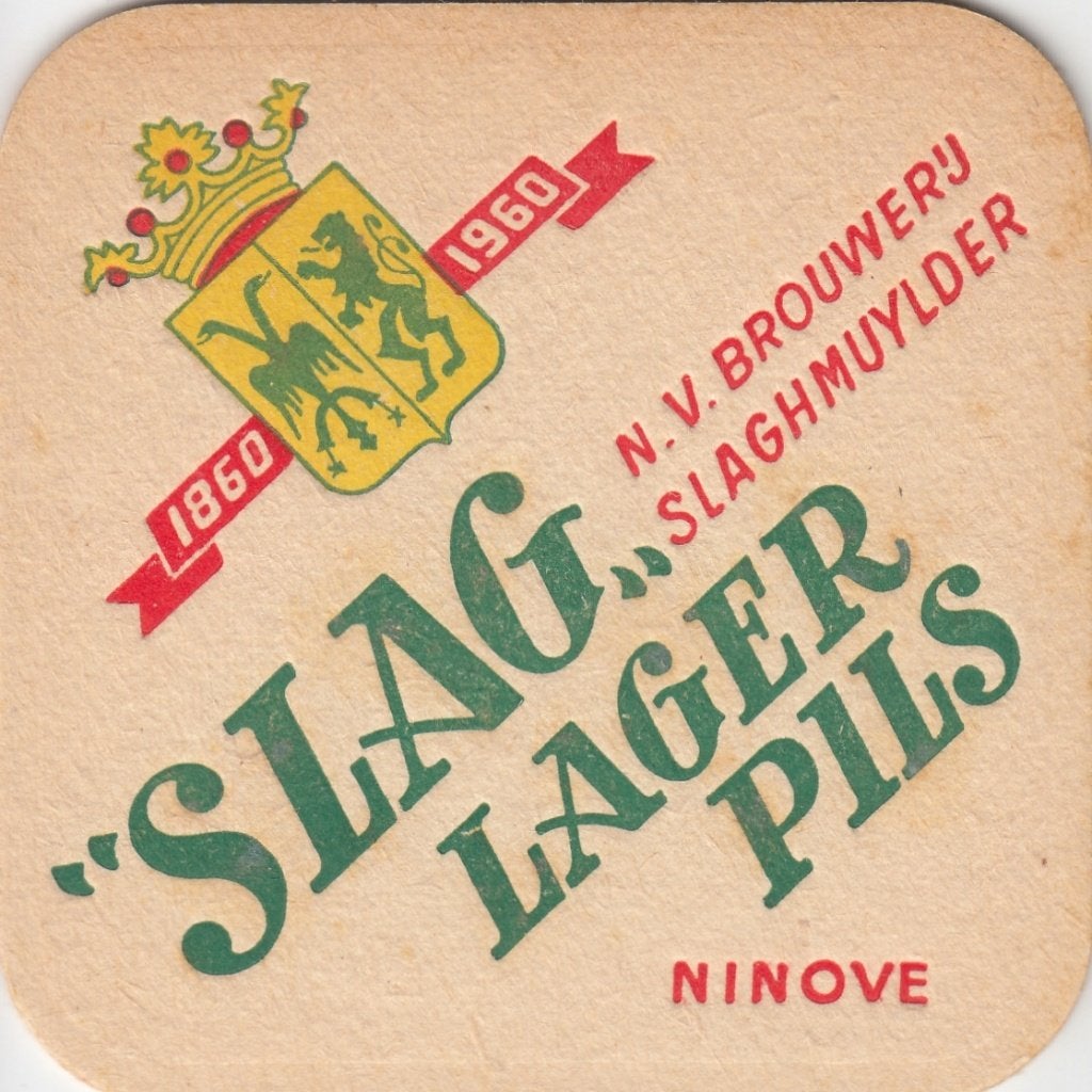 oud bierviltje Slaghmuylder, Verzamelen, Verzenden