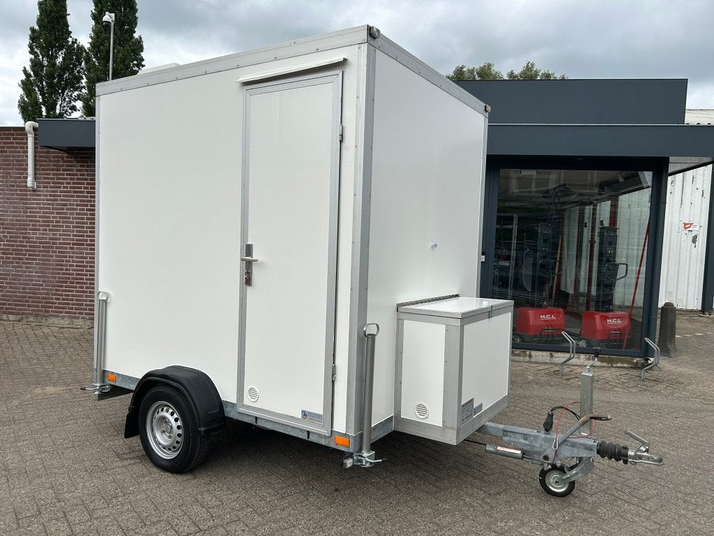 Eurowagon mobiele badkamer gas en 230V 750KG geremd, Ophalen, Gebruikt, 200 cm of meer, 75 cm of meer