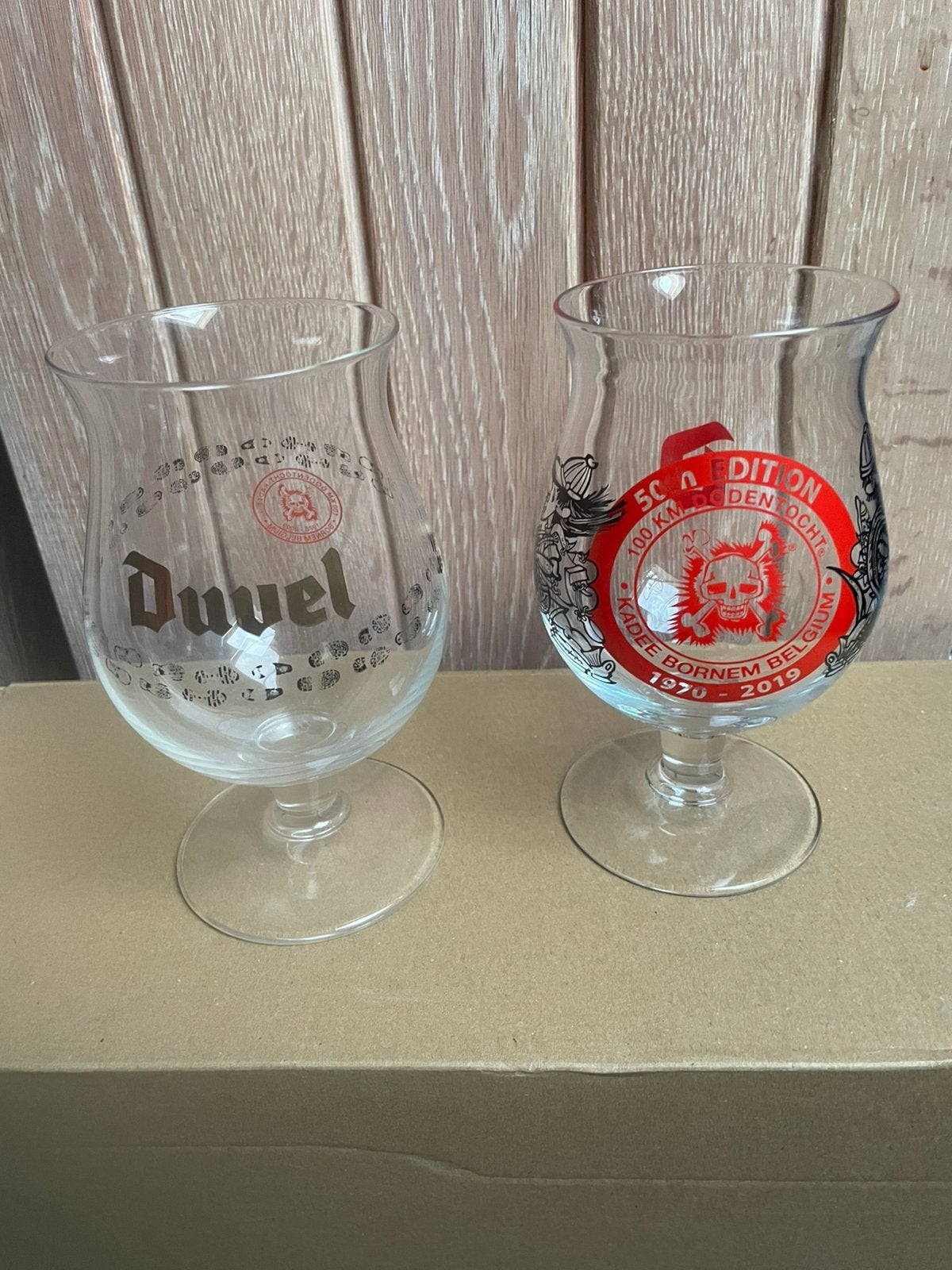 2 verres Duvel, Enlèvement ou Envoi, Comme neuf, Duvel