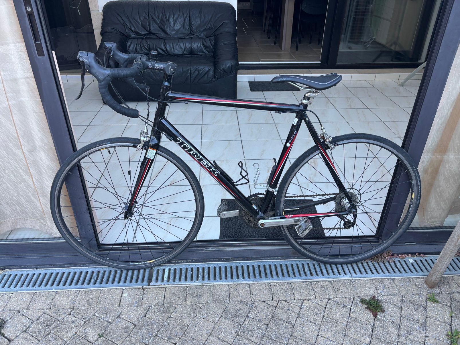 trek bontrager koersfiets - opknapper, Fietsen en Brommers, Fietsen | Racefietsen, Ophalen, Gebruikt, Meer dan 20 versnellingen