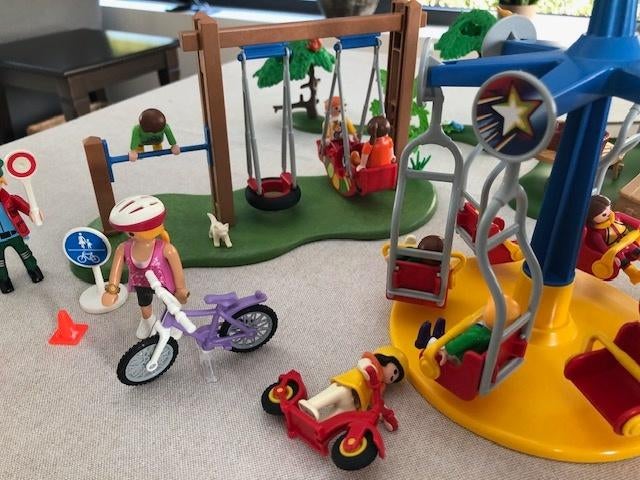 Playmobil speeltuin set, Kinderen en Baby's, Speelgoed | Playmobil, Ophalen of Verzenden, Zo goed als nieuw, Complete set