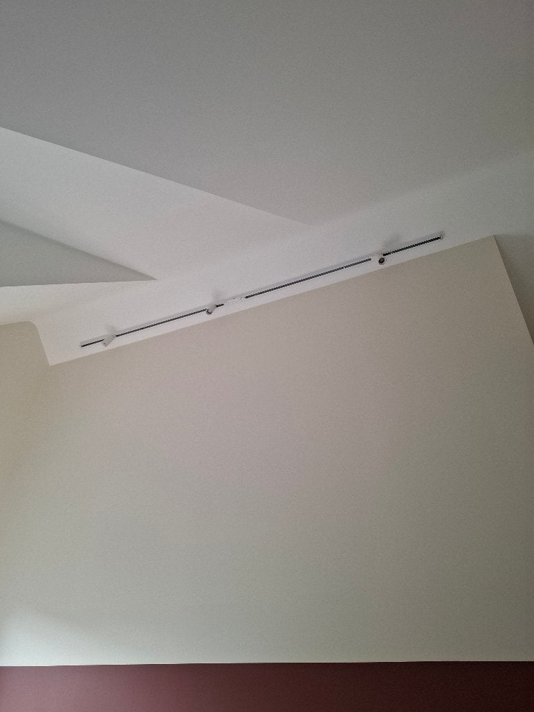 Rail voor verlichting wit (Cebeo), Huis en Inrichting, Ophalen, Modern, Verstelbaar, Nieuw