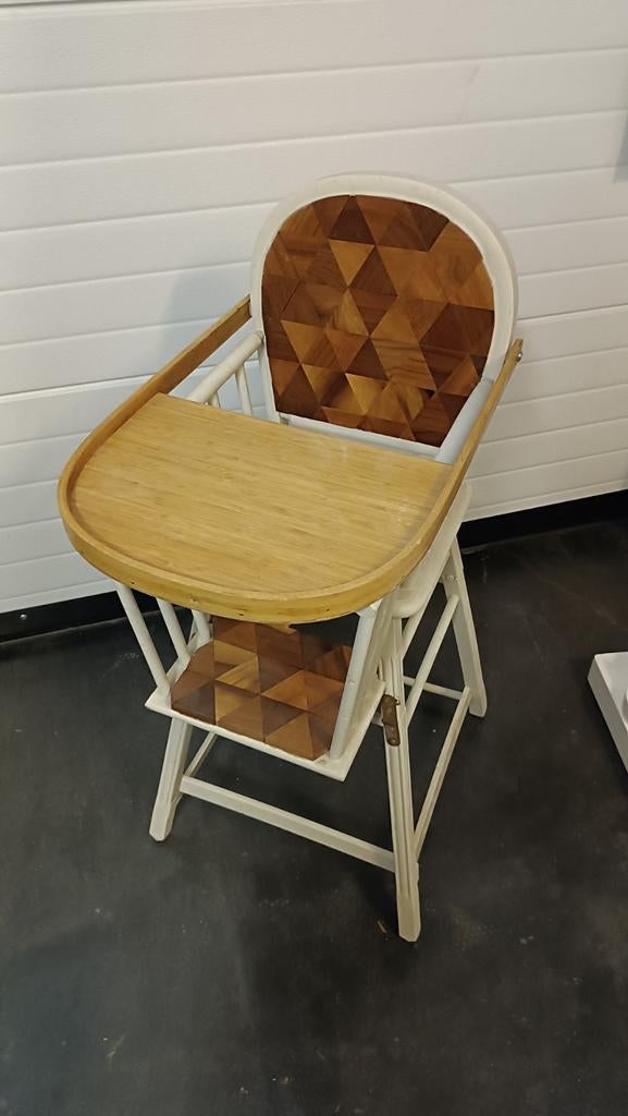 Inklapbare kinderstoel met houten decoratie, Enlèvement