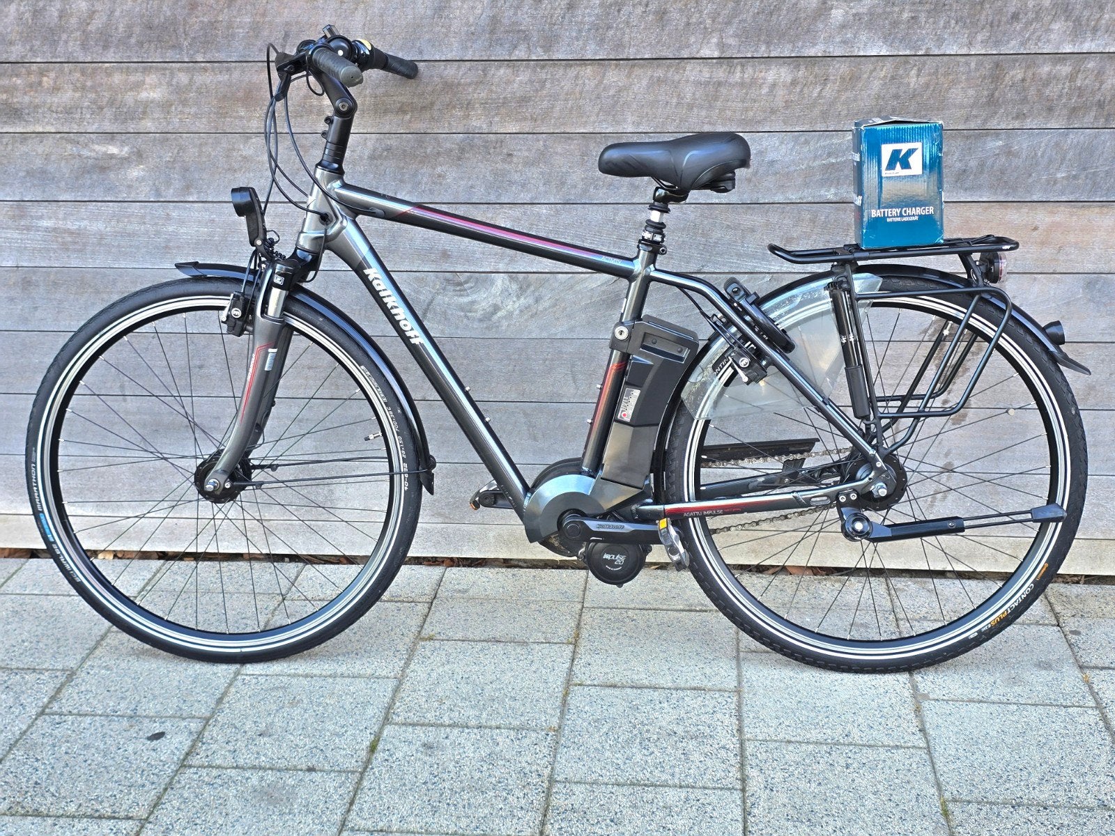 Elektrische fiets kalkhoff met middenmotor, Fietsen en Brommers, Ophalen, Versnellingen