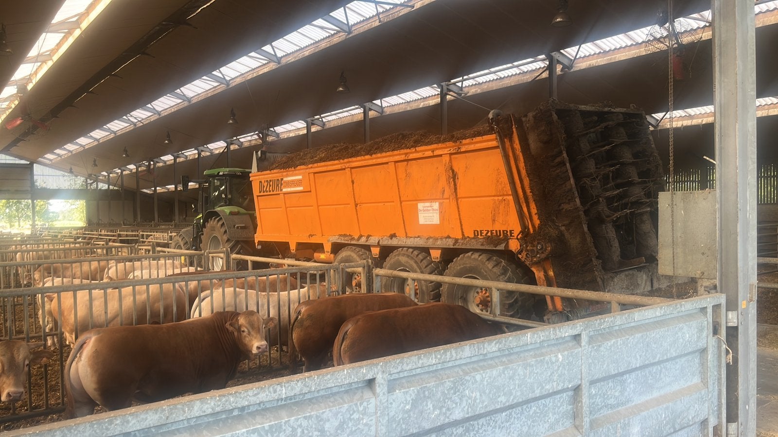 Fumier de ferme, Articles professionnels, Enlèvement