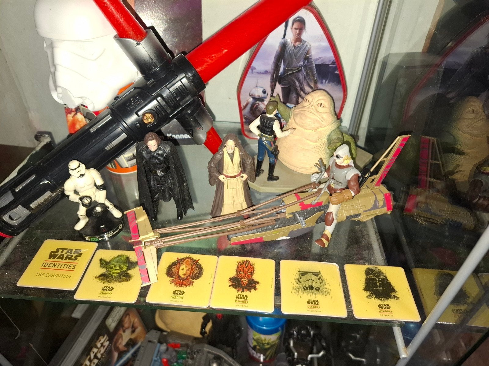 lot star wars bieden 1 lot niks apart te koop, Ophalen