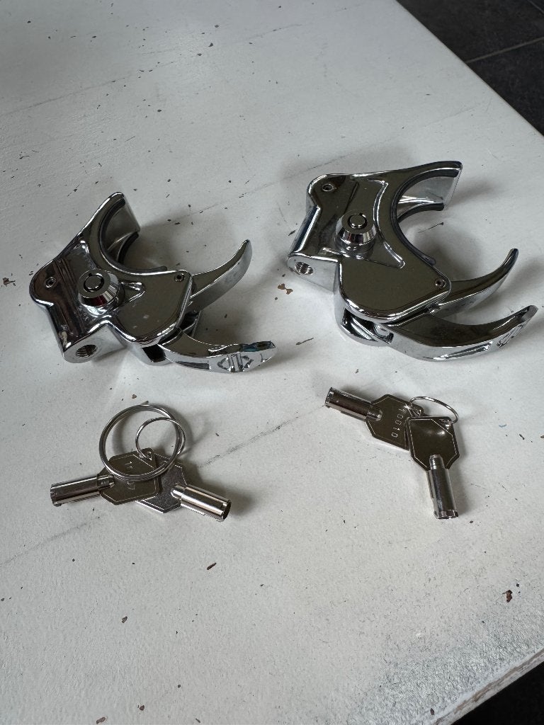 Harley Davidson windshield clamps, Motoren, Ophalen, Nieuw