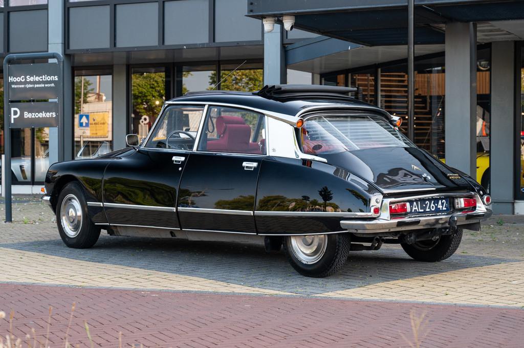 Citroën DS 21 Pallas (bj 1972), Auto's, Stof, Citroën, 116 pk, Zwart