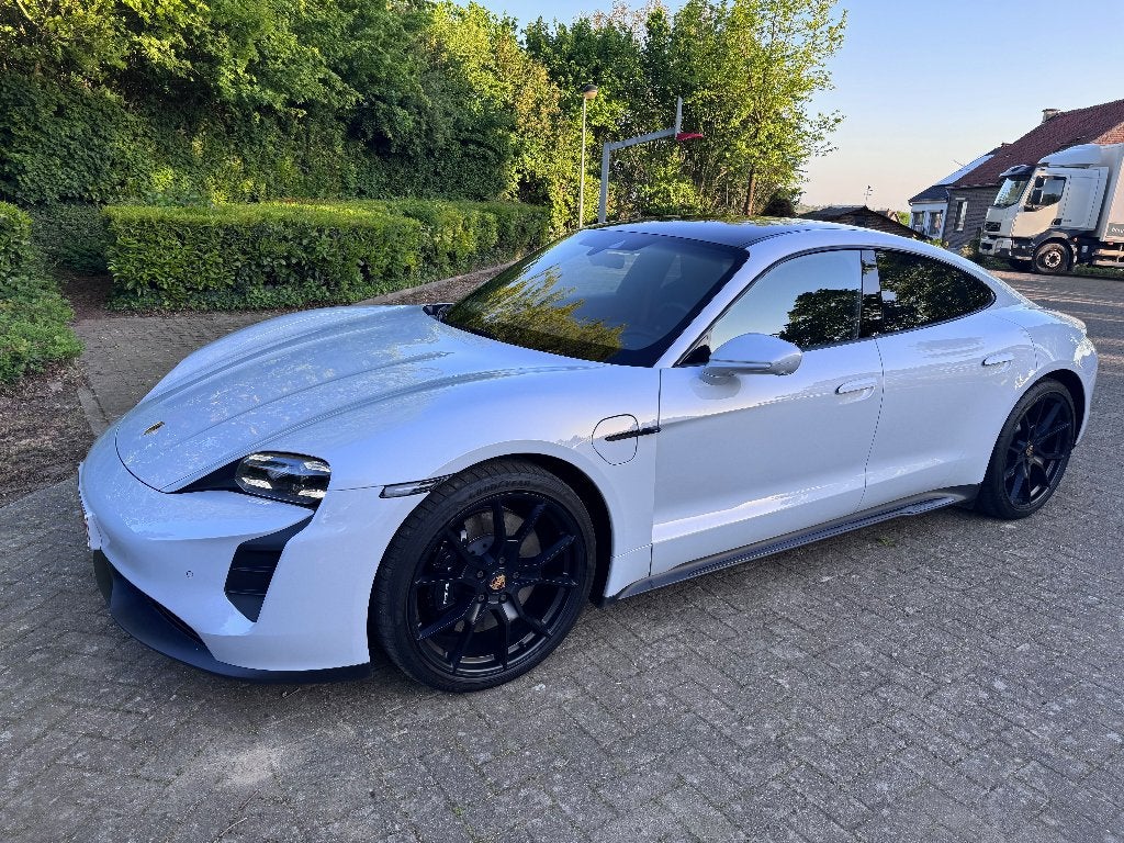 Porsche Taycan GTS - Perfecte staat - Full Option, Auto's, Automaat, 4 deurs, Zwart, Elektrisch