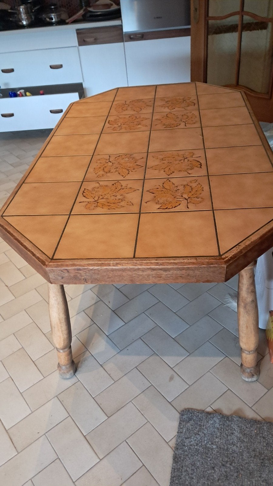Table et chaises de cuisine, Enlèvement