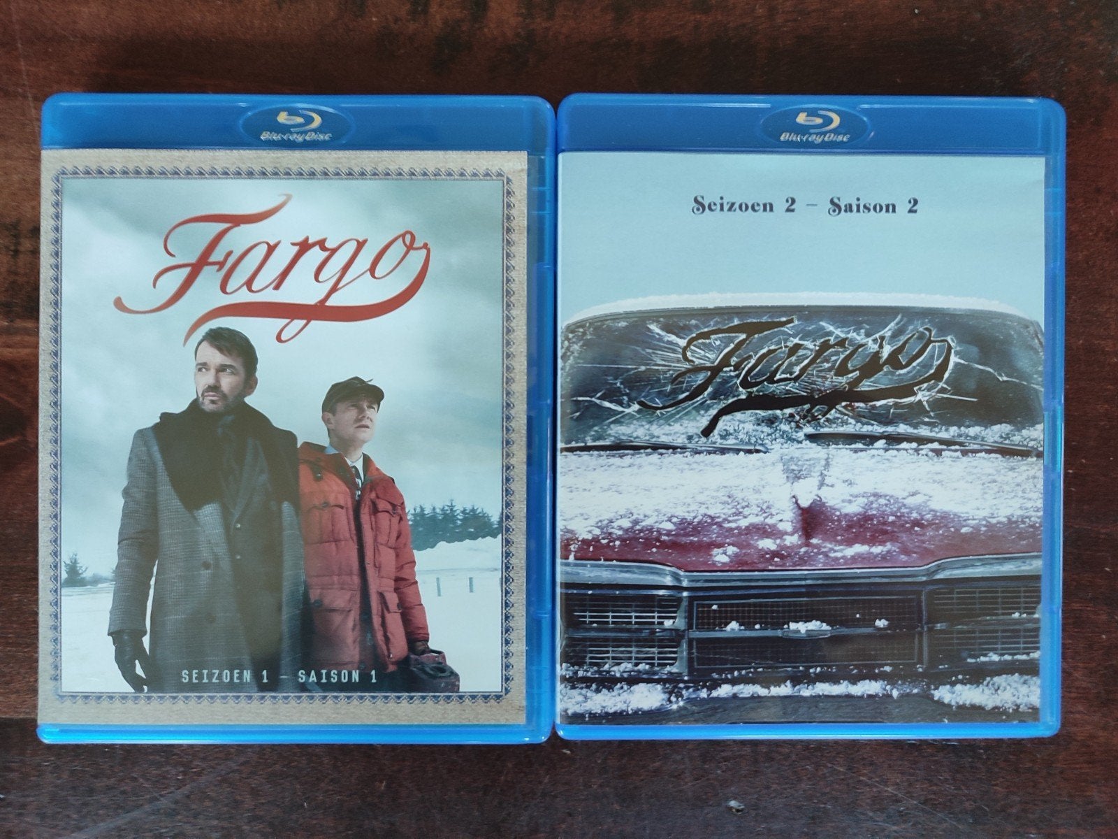 2x 3-blu-ray : FARGO seizoen 1+2 (nederl. en franse ondert), Ophalen of Verzenden, Blu-ray