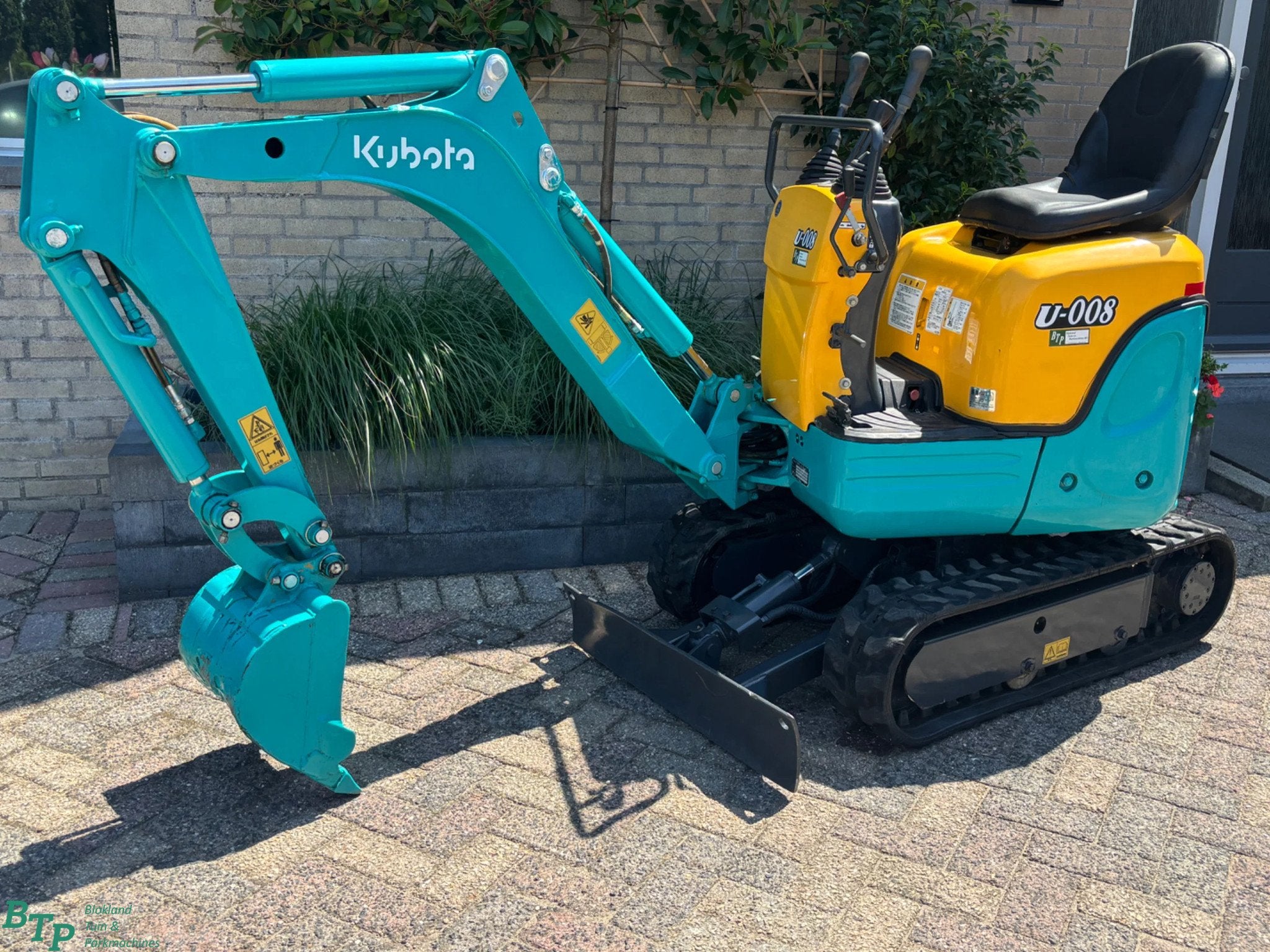Kubota u-800 gebruikte minigraver u800 graafmachine