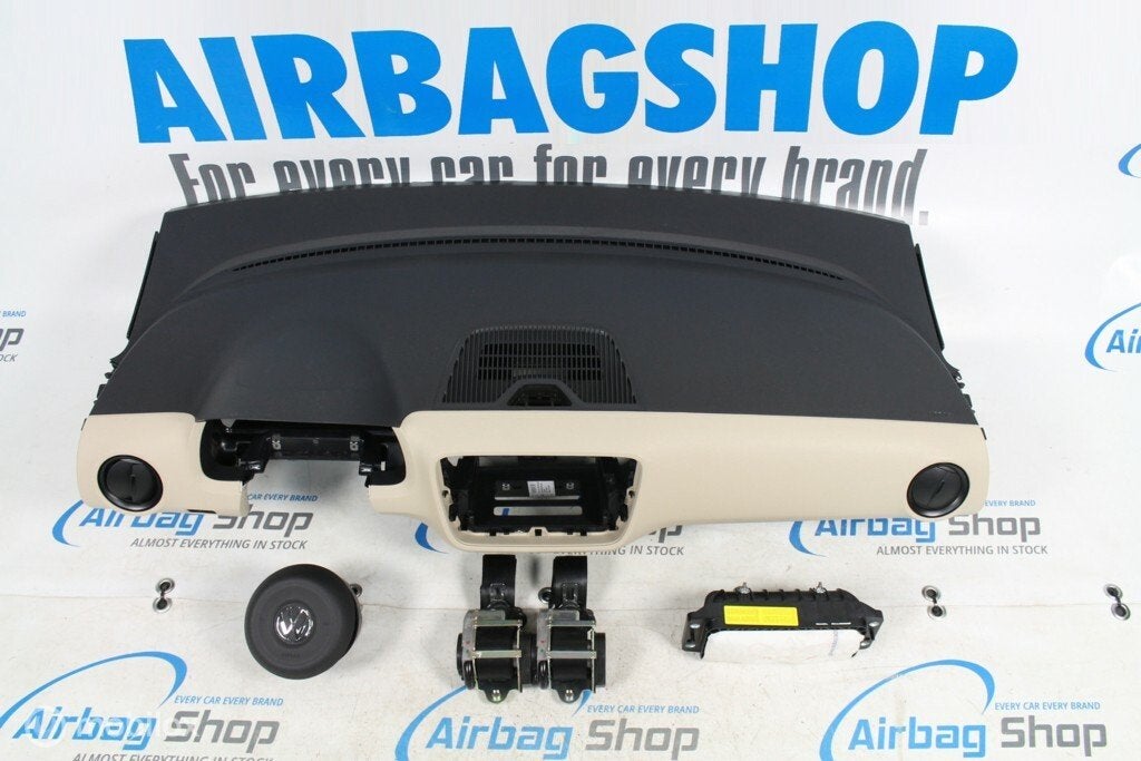 Airbag kit - Tableau de bord beige Volkswagen Up (2012-2016)