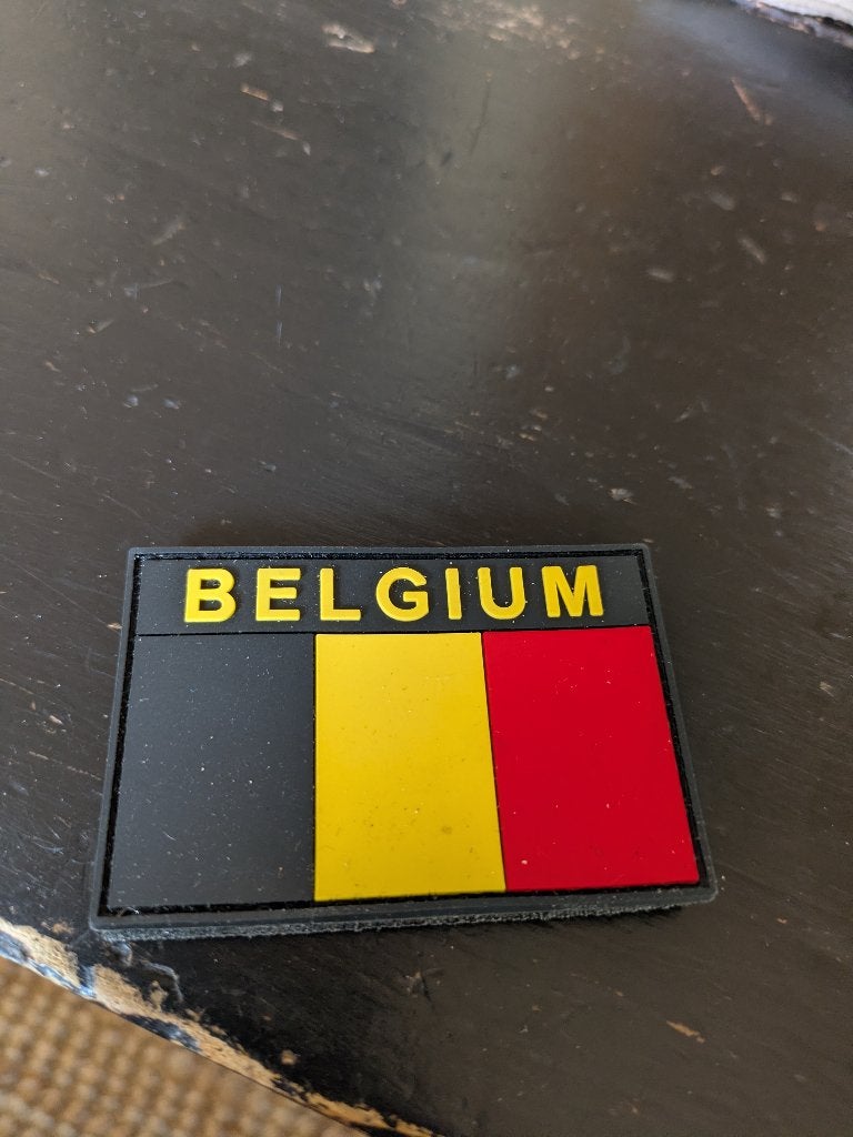 Belgium badge, Enlèvement ou Envoi, Armée de terre, Emblème ou Badge