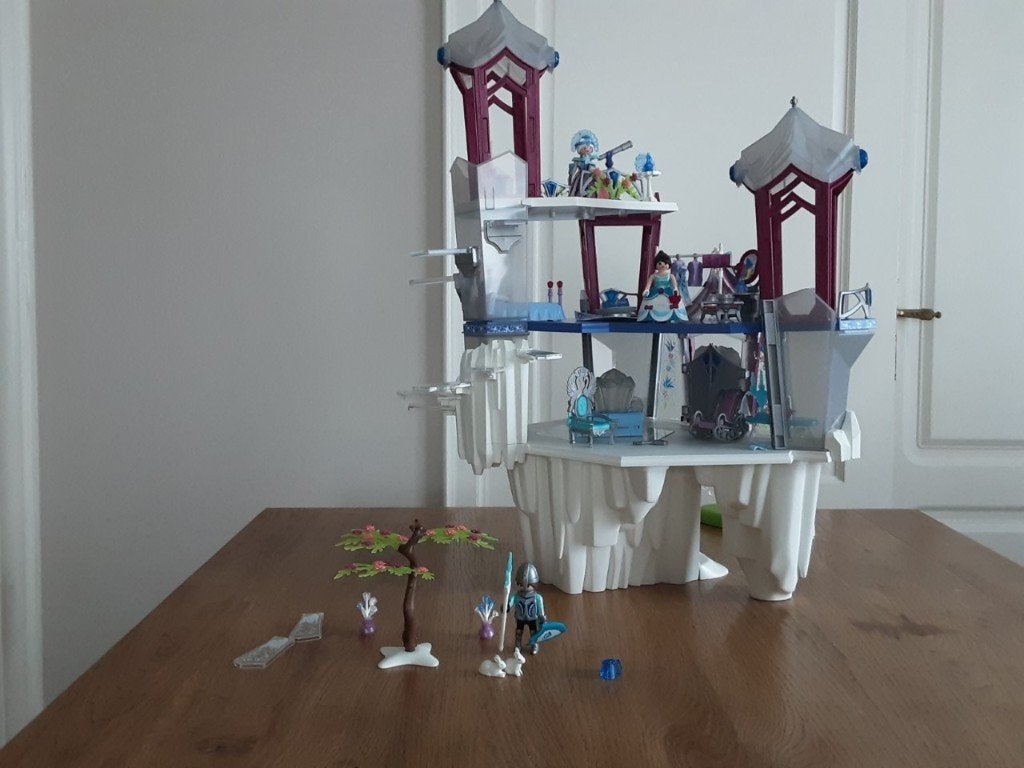 Palais de glace Playmobil, Enlèvement ou Envoi, Comme neuf, Kit complet, Château/Fort