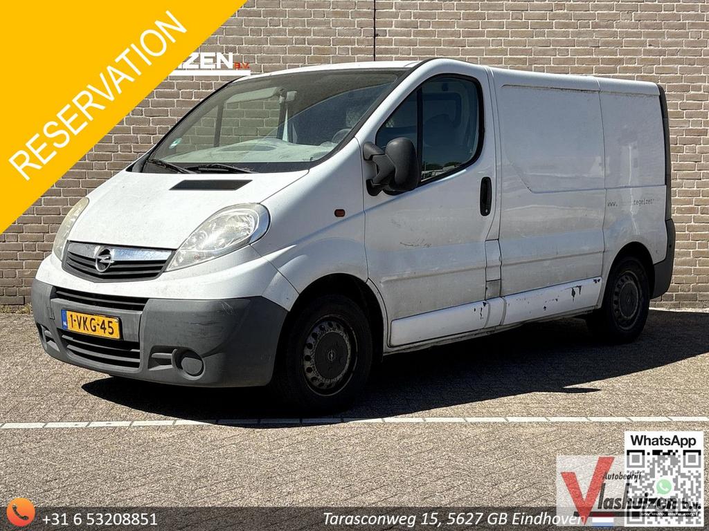 Opel Vivaro 2.0 CDTI L1H1 | € 2.450,-NETTO! |, Auto's, ABS, Wit, Bedrijf, Te koop