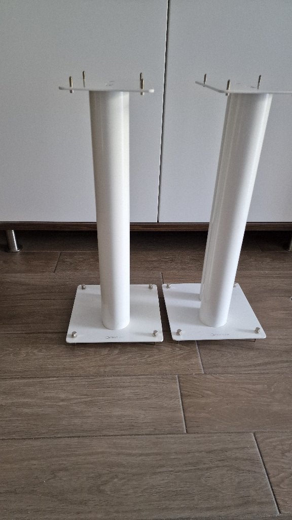 NORSTONE STYLUM 2 Luidspreker staanders Wit, Muziek en Instrumenten, Standaarden, Ophalen, Gebruikt, Muziekstandaard, Overige instrumenten