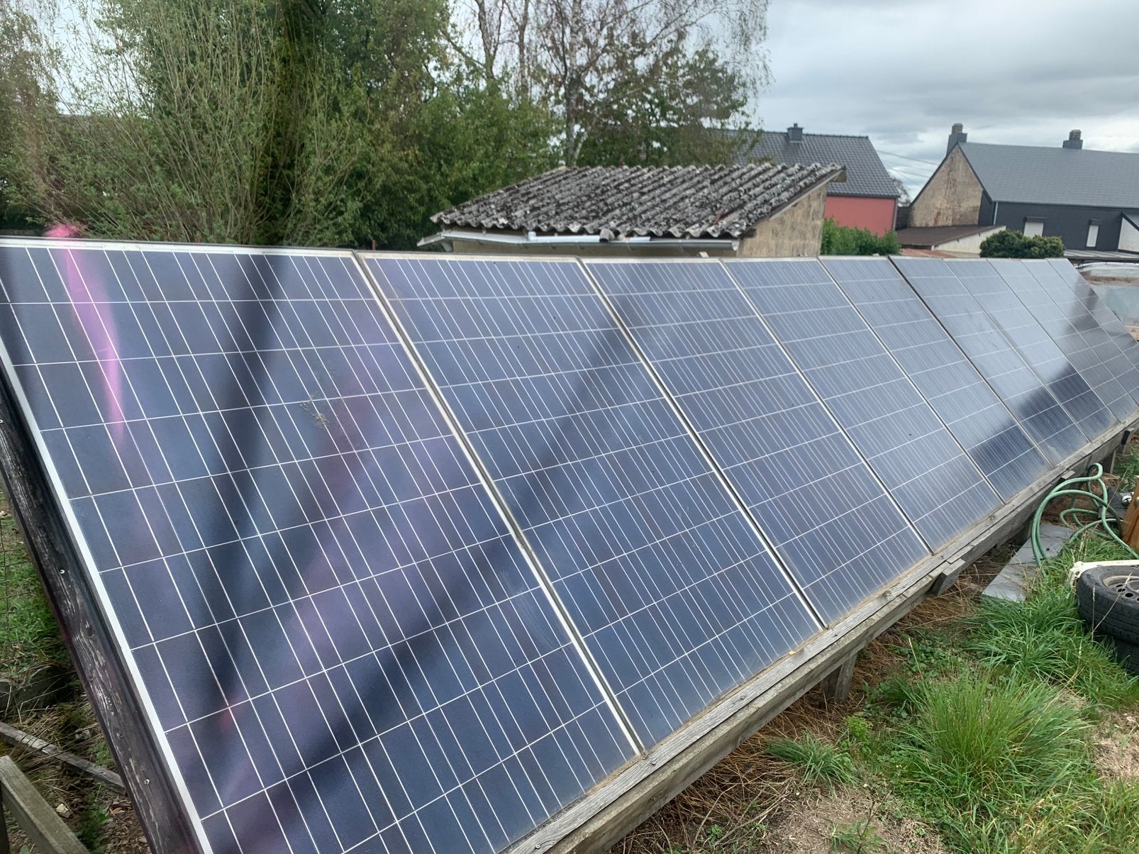 Lot de 10 Panneaux Solaires 235W, Bricolage & Construction, Enlèvement, Comme neuf