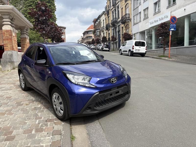 Toyota Aygo X, Auto's, Toyota, Automaat, 4 deurs, Blauw, 72 pk