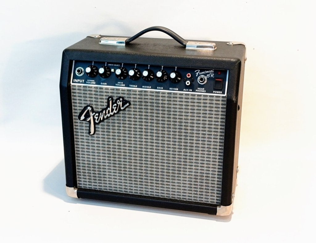 gitaarversterker Fender Frondman 15 R met reverbo, Musique & Instruments, Amplis | Basse & Guitare, Enlèvement ou Envoi, Utilisé