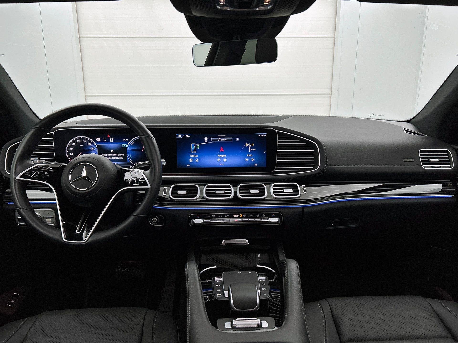 Mercedes-Benz GLE-Klasse 350 DE 4MATIC Coupé AMG Line | Pan, Auto's, Mercedes-Benz, Dealer onderhouden, Gebruikt, Zwart, 313 pk