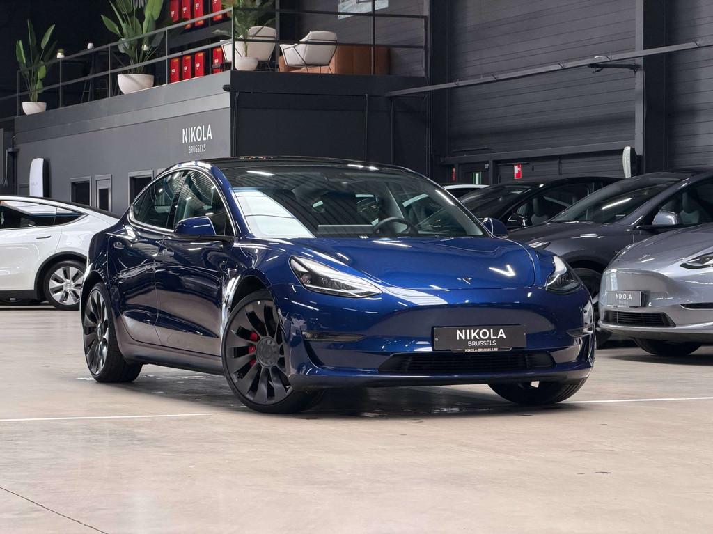 Tesla Model 3 PERFORMANCE - AWD - FACELIFT - AUTOPILOT, Autos, Tesla, Achat, 4 portes, Entreprise, Noir