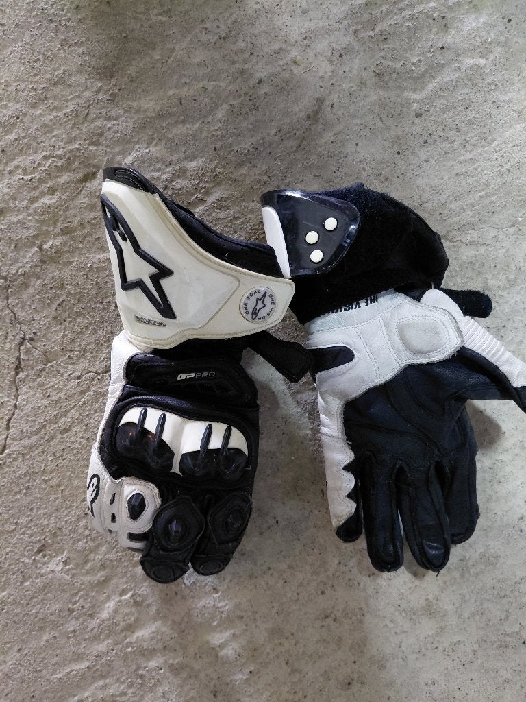 alpinestars motor handschoenen - L, Motoren, Ophalen, Tweedehands, Handschoenen, Alpinestar