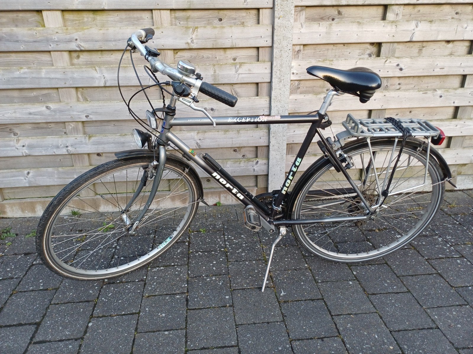 Herenfiets Norta, Ophalen