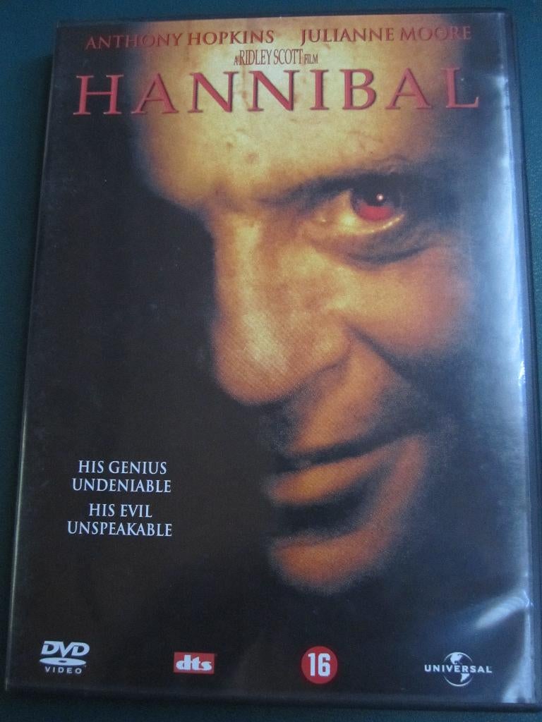 Hannibal (2001) 2 disc, Cd's en Dvd's, Vanaf 16 jaar, Boxset, Actiethriller, Ophalen of Verzenden