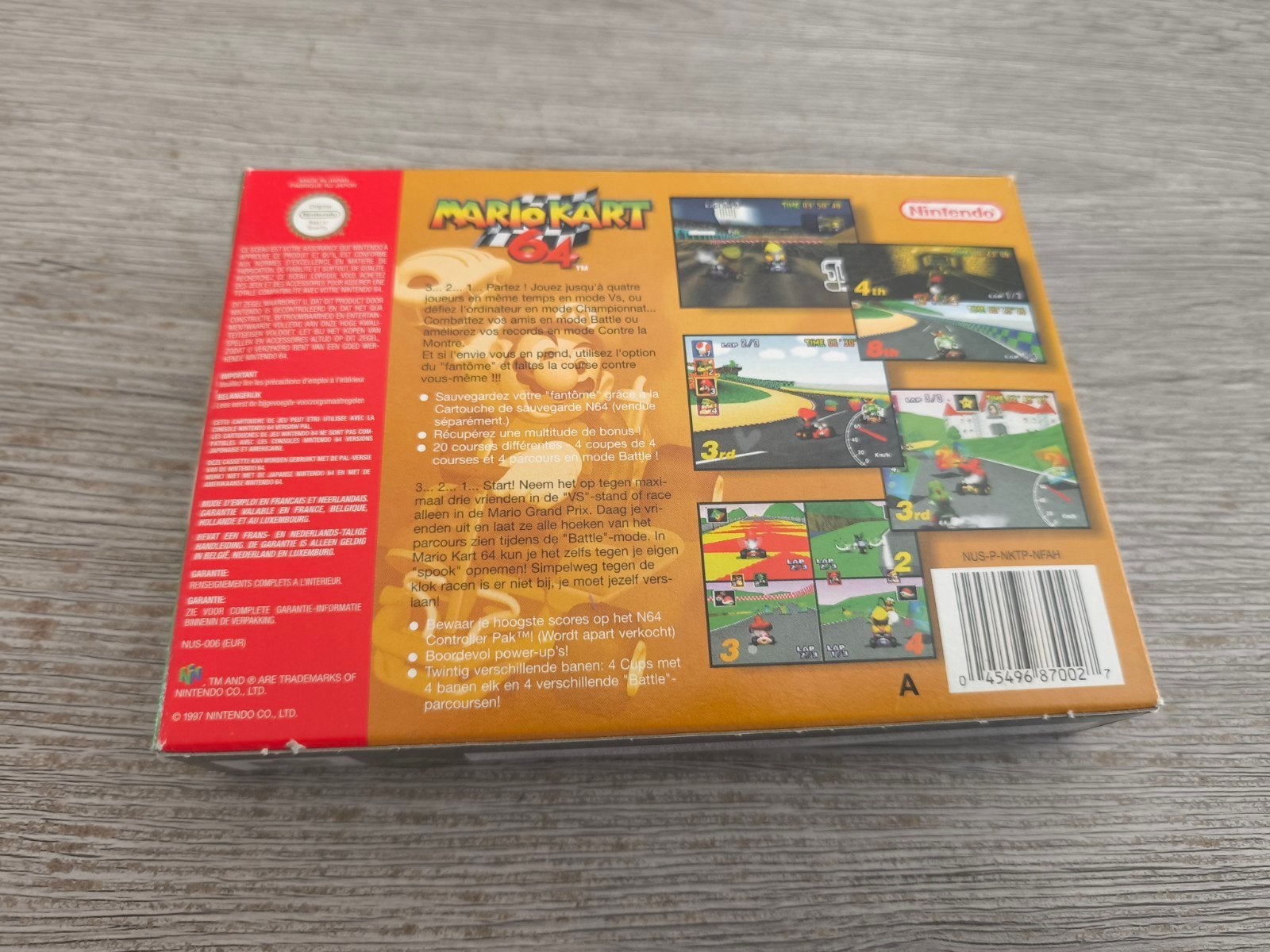 Nintendo 64 Game: Mario Kart 64 - CIB (PAL), Games en Spelcomputers, Ophalen of Verzenden