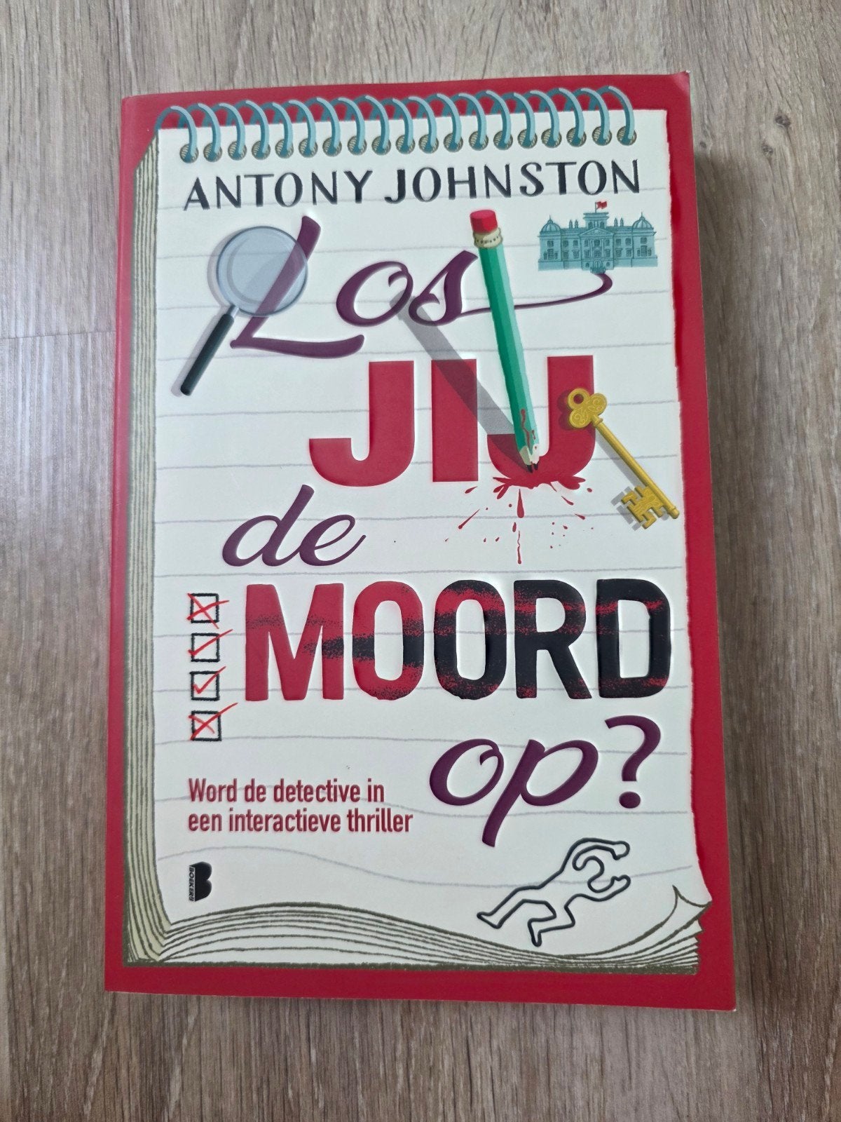 Los jij de moord op? Interactief boek, Enlèvement