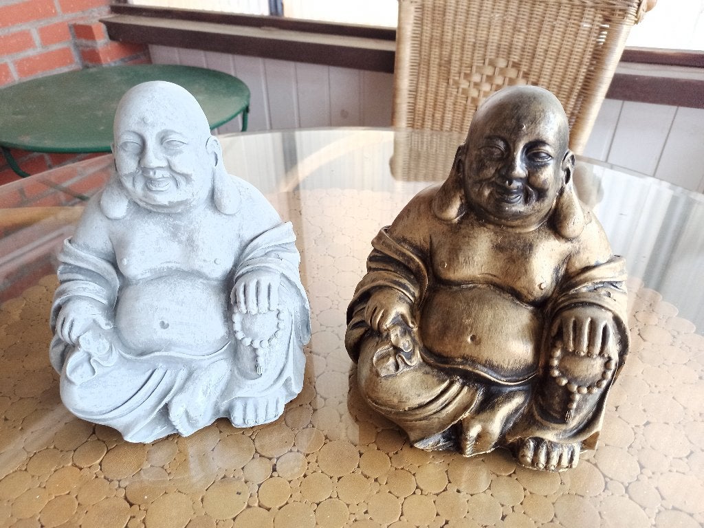 Bouddha ventru assis, Jardin & Terrasse, Enlèvement, Neuf, Synthétique, Bouddha