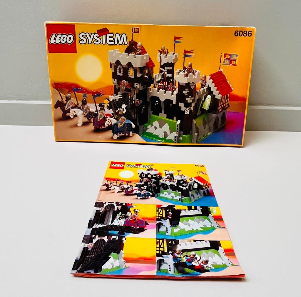 LEGO 6086 — Black Knight’s Castle (1992) — COMPLEET, Lego, Ophalen of Verzenden, Zo goed als nieuw, Compleet