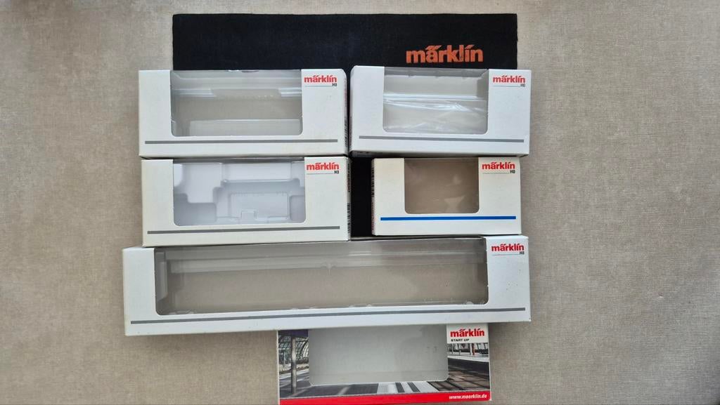 Märklin lege originele dozen4473/4712/4795/00722/48251/48251, Enlèvement ou Envoi, Märklin