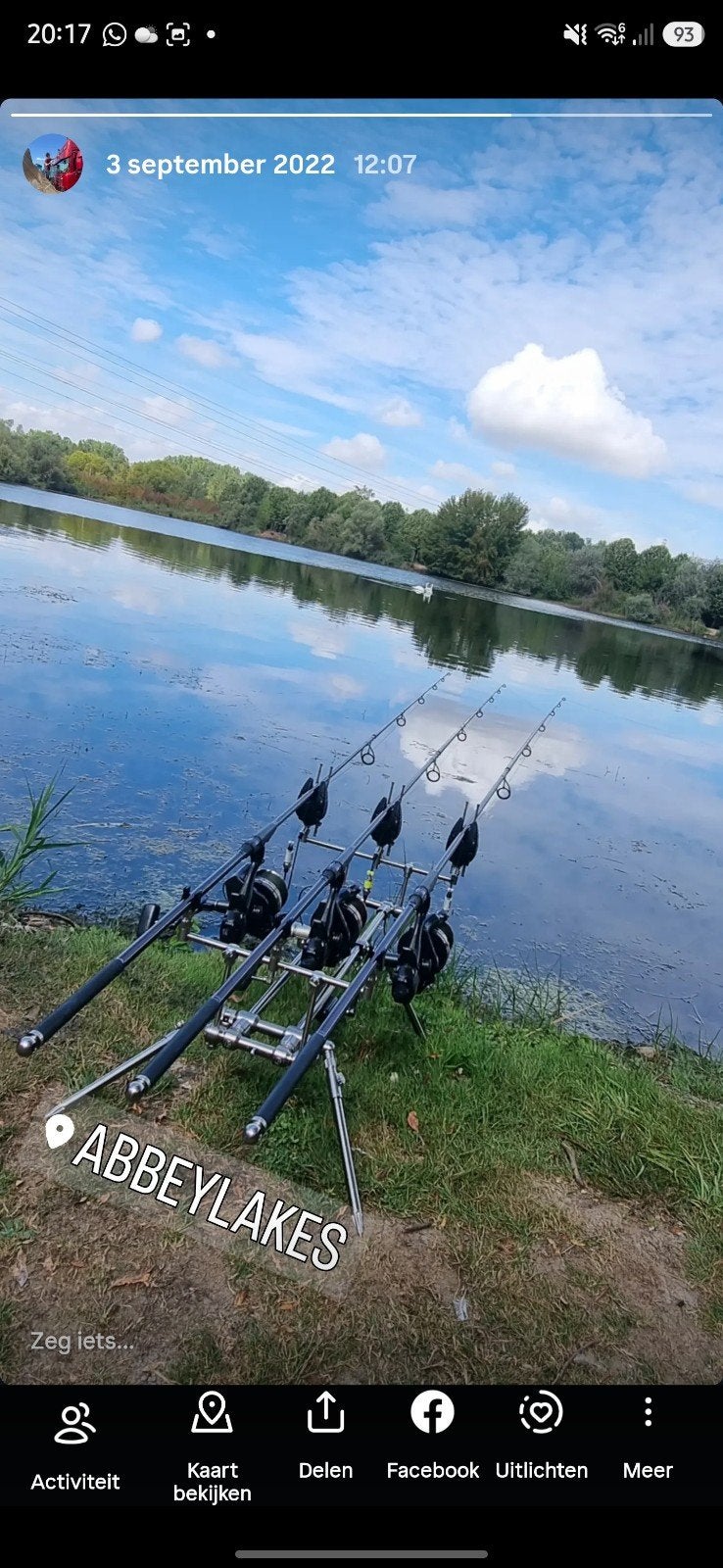 karper set, Watersport en Boten, Ophalen