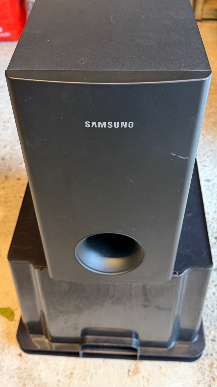 Subwoofer merk samsung, Enlèvement, Utilisé