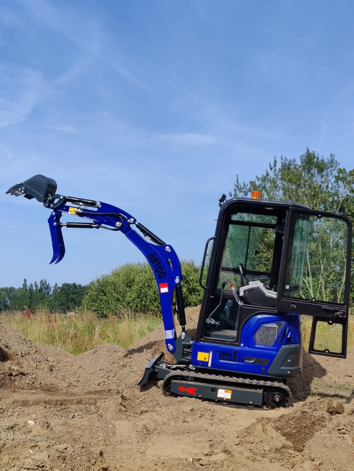 Graafmachine minigraver topmerk Nycheki Katco VMAX Huahe, Doe-het-zelf en Bouw, Ophalen