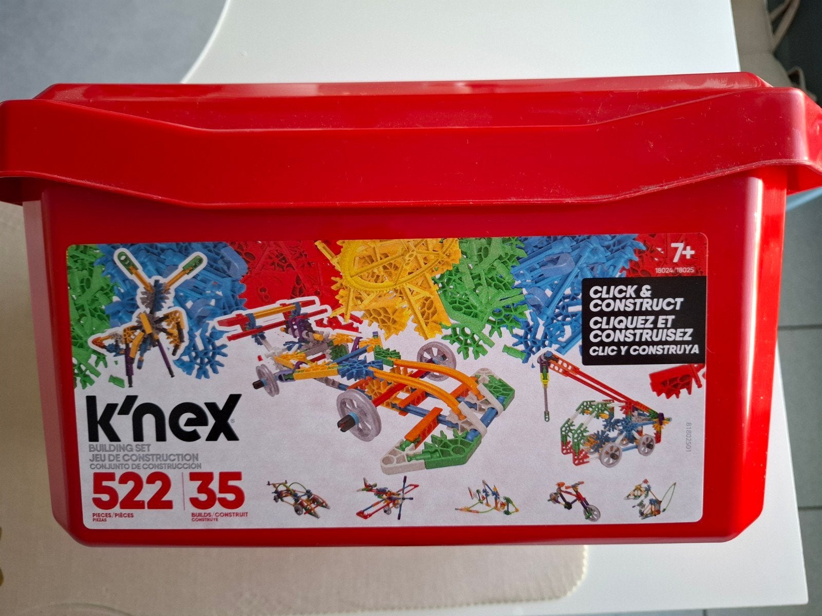 K'nex box, Enlèvement, Neuf, K'nex