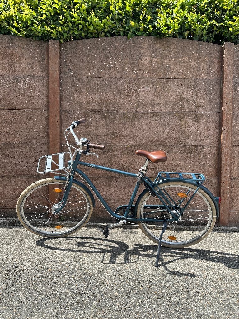 Fiets ELOPS stadsfiets heren, Autres marques, Vitesses, Frein sur jante, Comme neuf