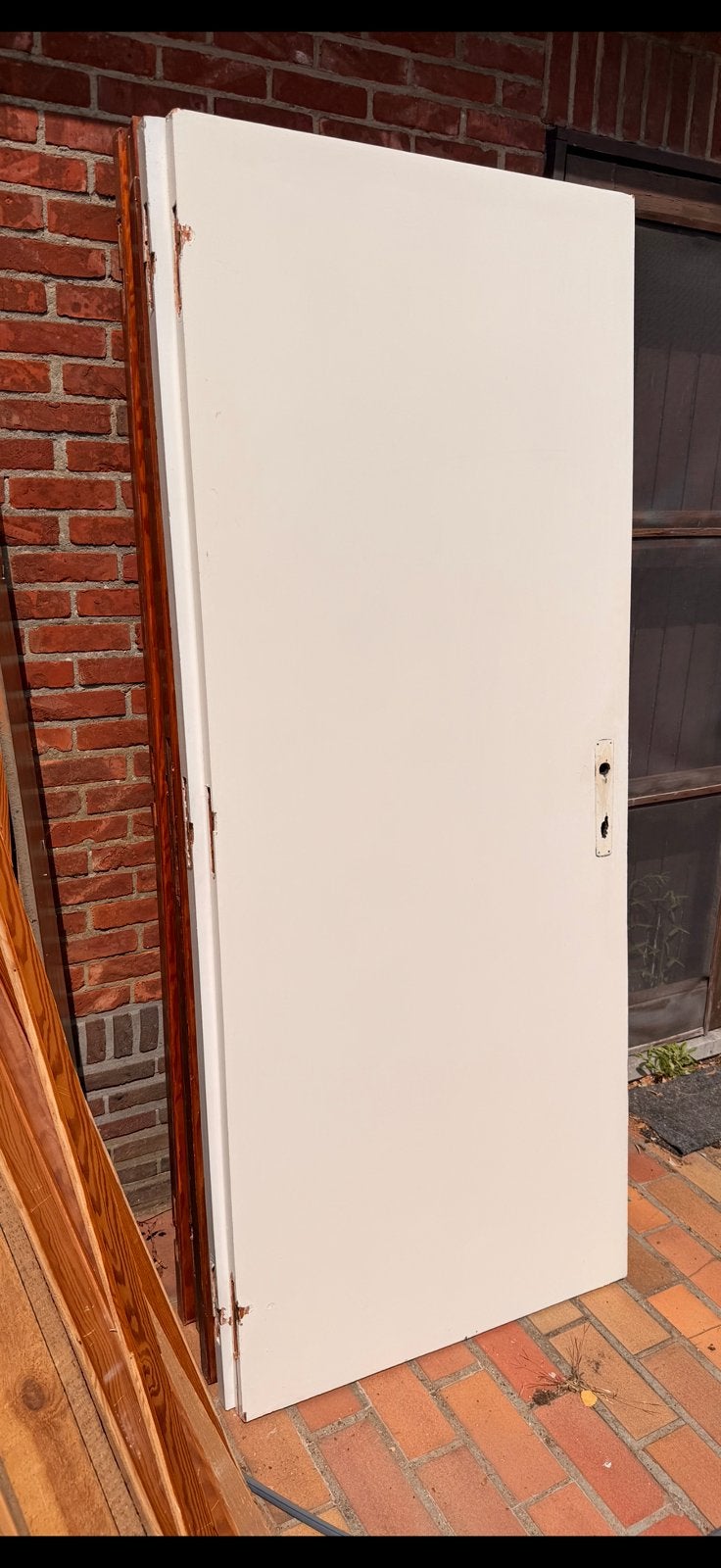 Gratis Houten deuren (7 stuks), Doe-het-zelf en Bouw, Ophalen, Gebruikt, Hout