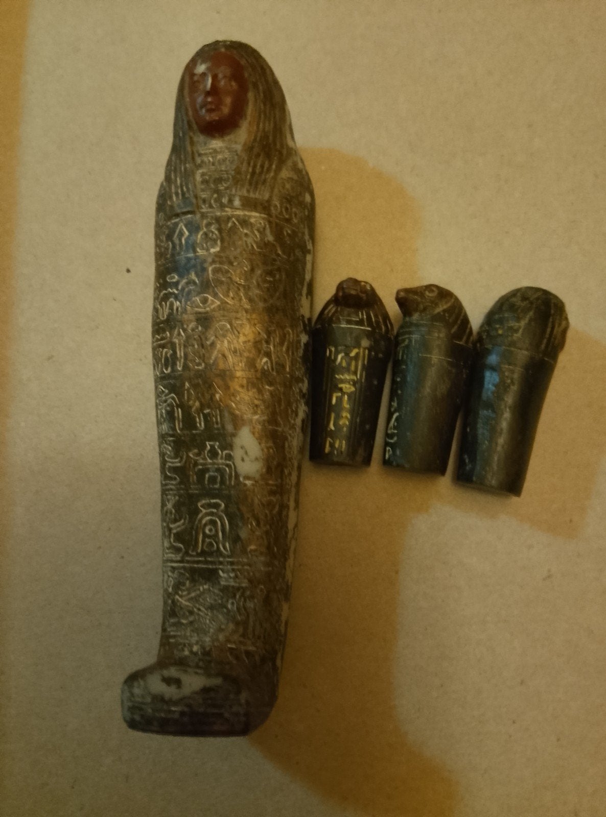 Egyptische mummies, souvenir, Ophalen