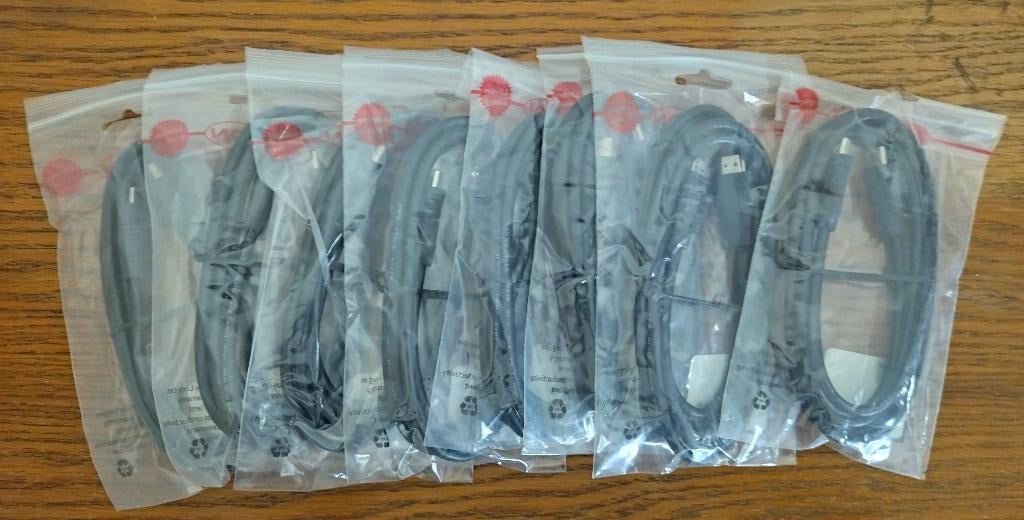 2m HDMI kabel 8 stuks, Computers en Software, Ophalen of Verzenden, Nieuw