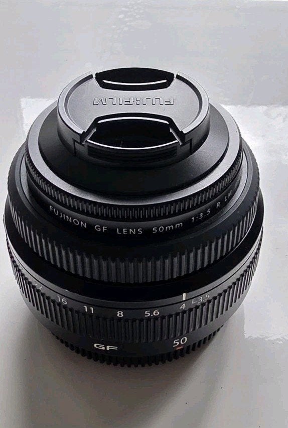 Fujifilm GF 50 mm F3.5 R LM WR-lens, Ophalen of Verzenden, Zo goed als nieuw