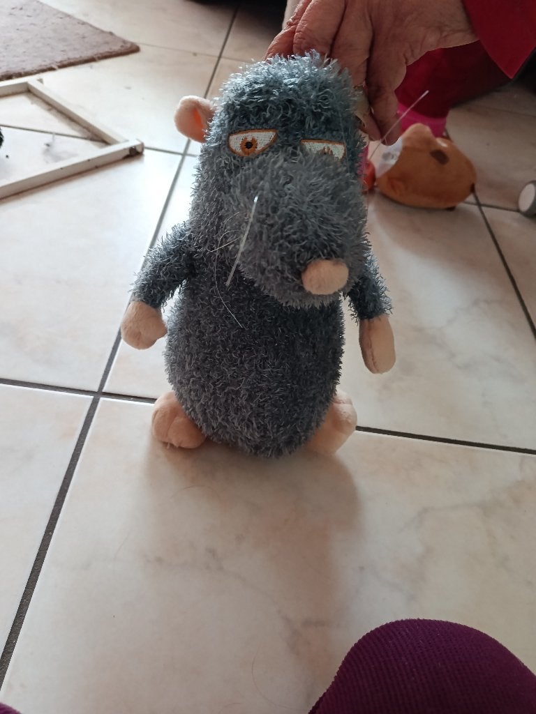 knuffel muis ratatouille django (doos sept 2026), Enlèvement ou Envoi, Neuf, Souris