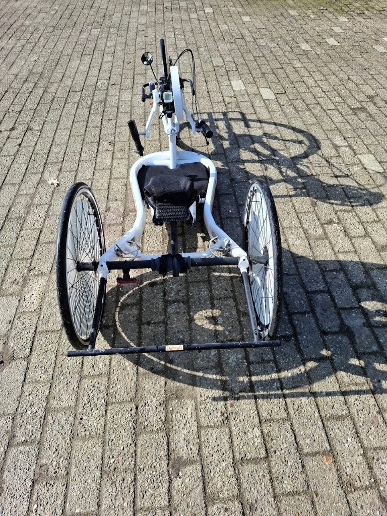 handbike, Fietsen en Brommers, Fietsen | Ligfietsen, Ophalen, Gebruikt, Velgrem, Overige merken
