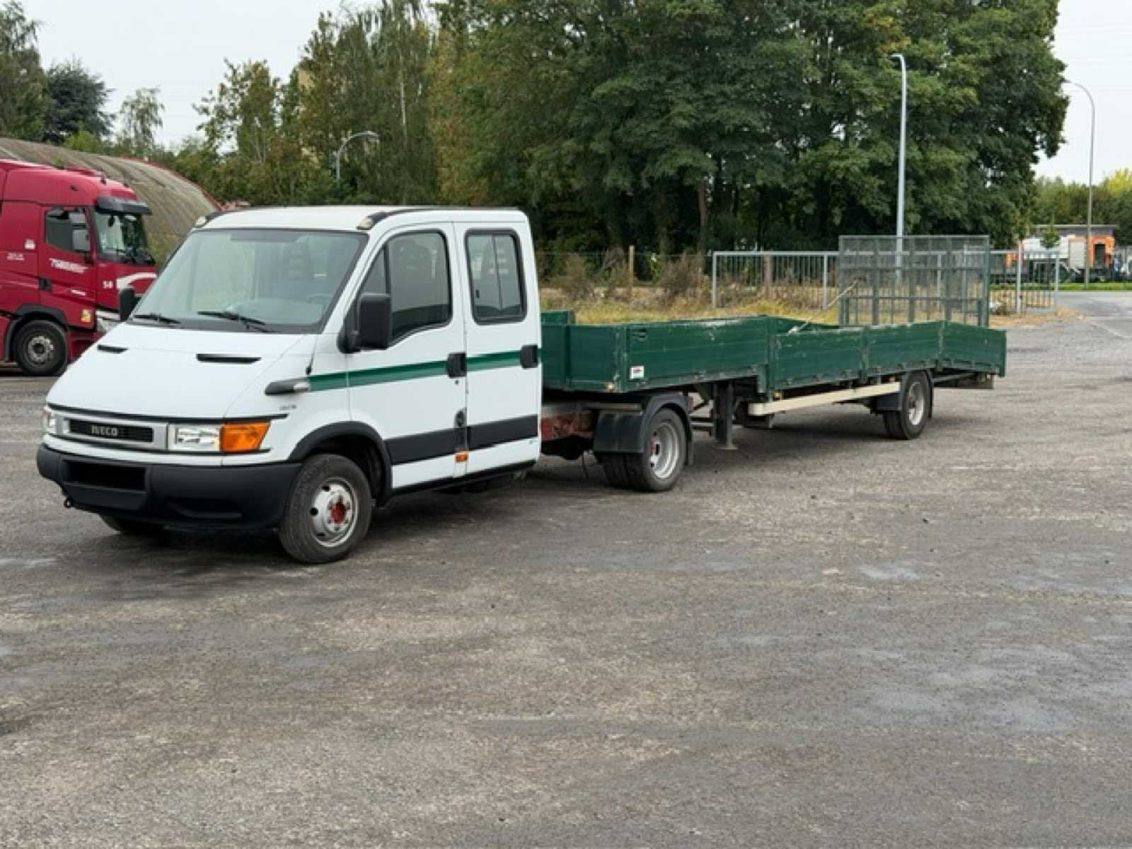 2001 Iveco Daily 40C Dubbele cabine met open laadbak, Gebruikt, Iveco, Bedrijf, Te koop
