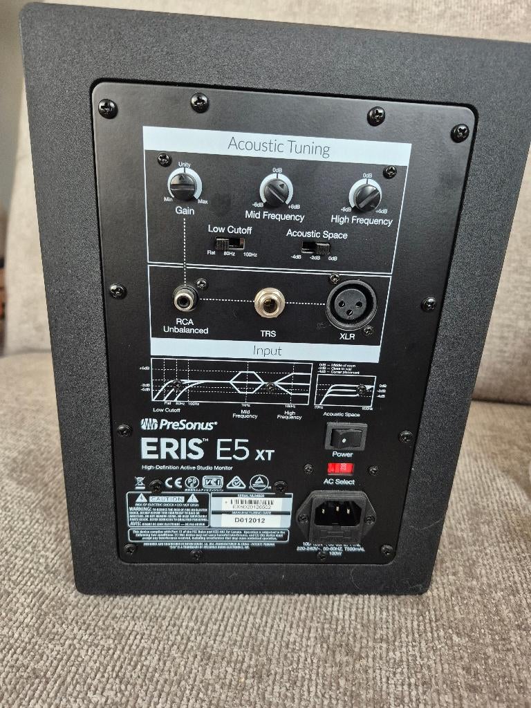 2 studiomonitoren te koop, Audio, Tv en Foto, Luidsprekerboxen, Ophalen, Zo goed als nieuw, Overige typen, Overige merken