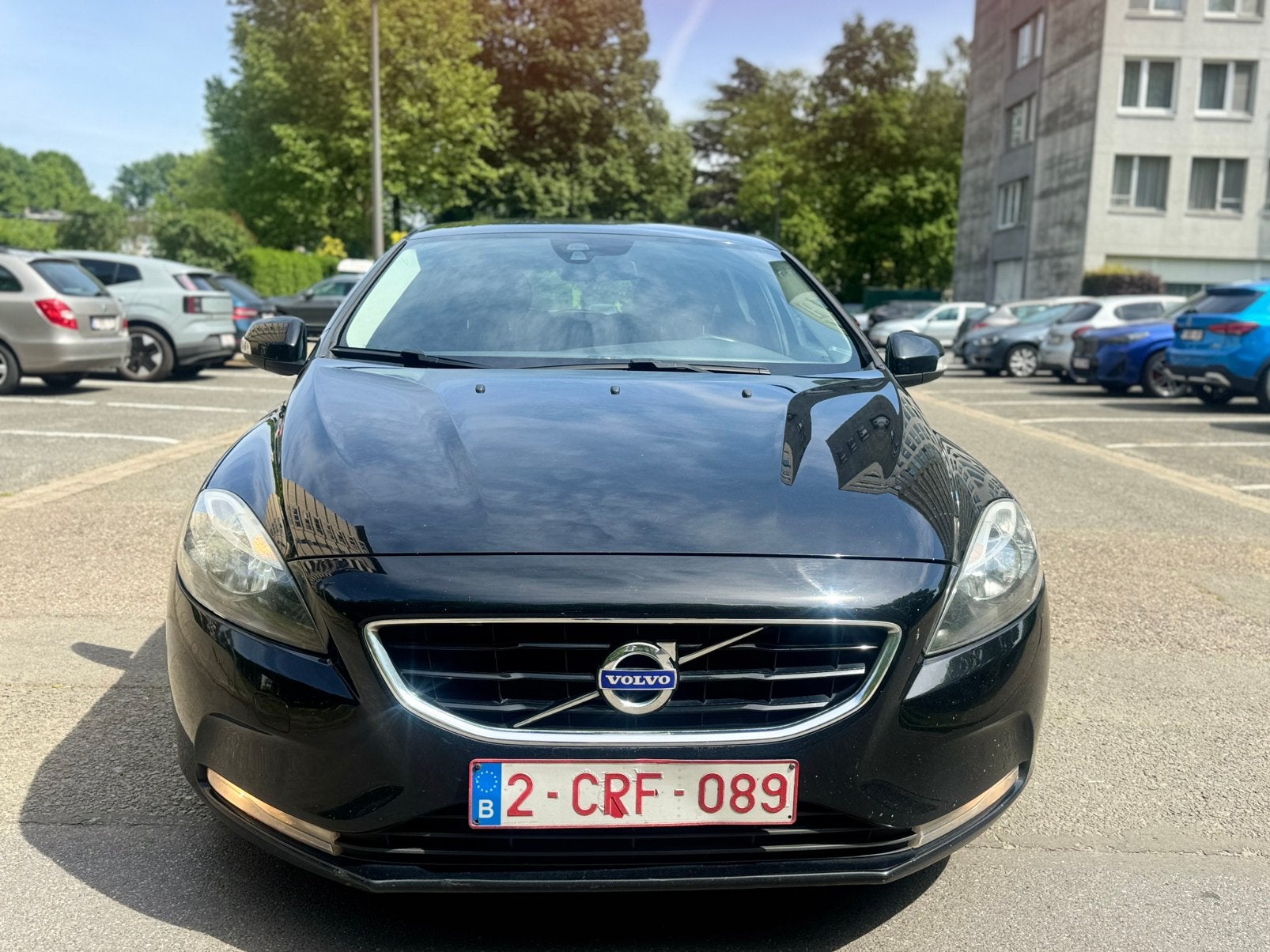 Volvo v40 Euro 6b export, Auto's, Stof, Zwart, Bluetooth, Diesel