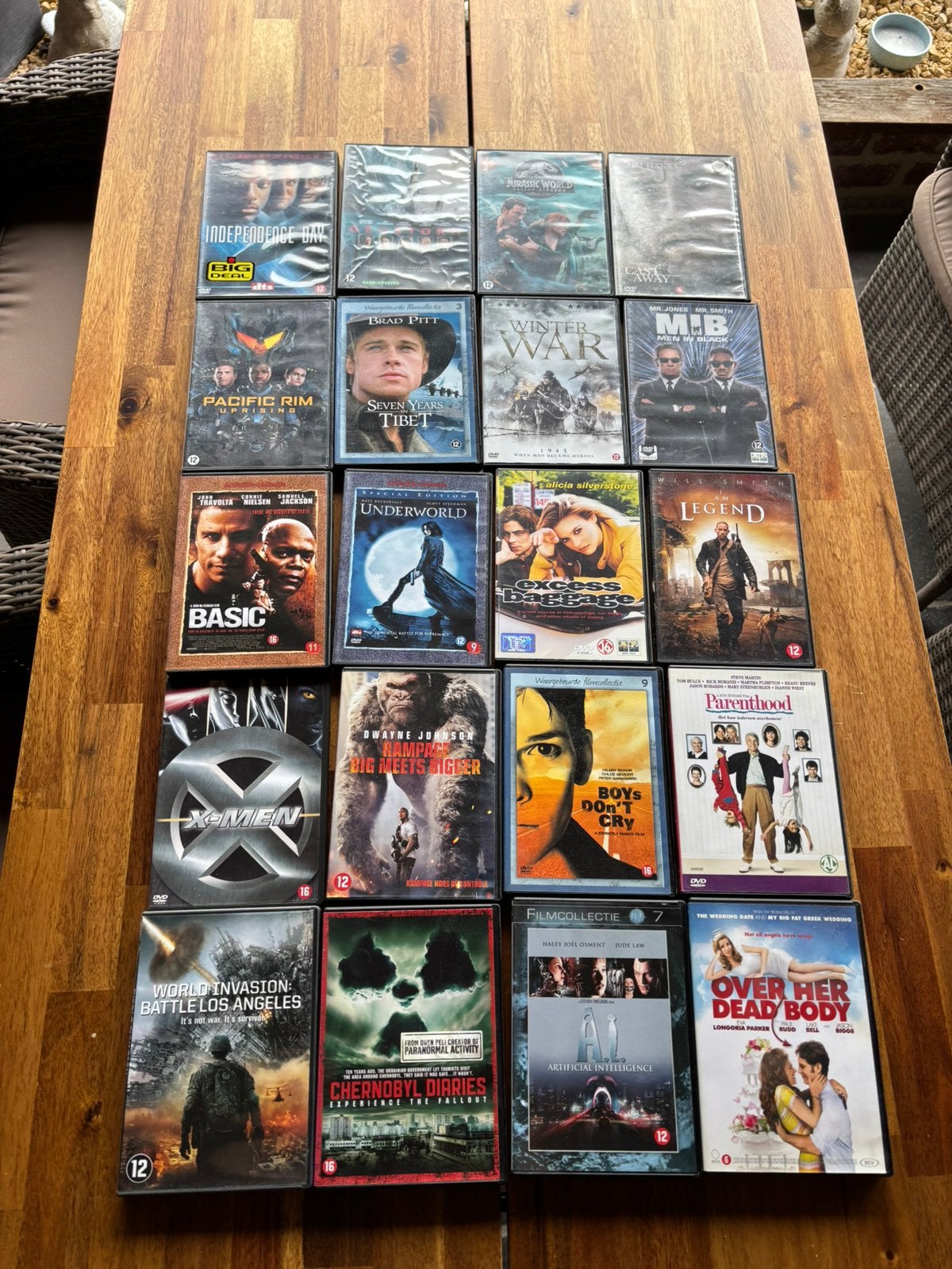 Lot de DVD divers, CD & DVD, Enlèvement, Utilisé